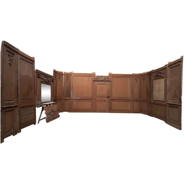 Auvergne woodwork from the 19th century, 14.77 m