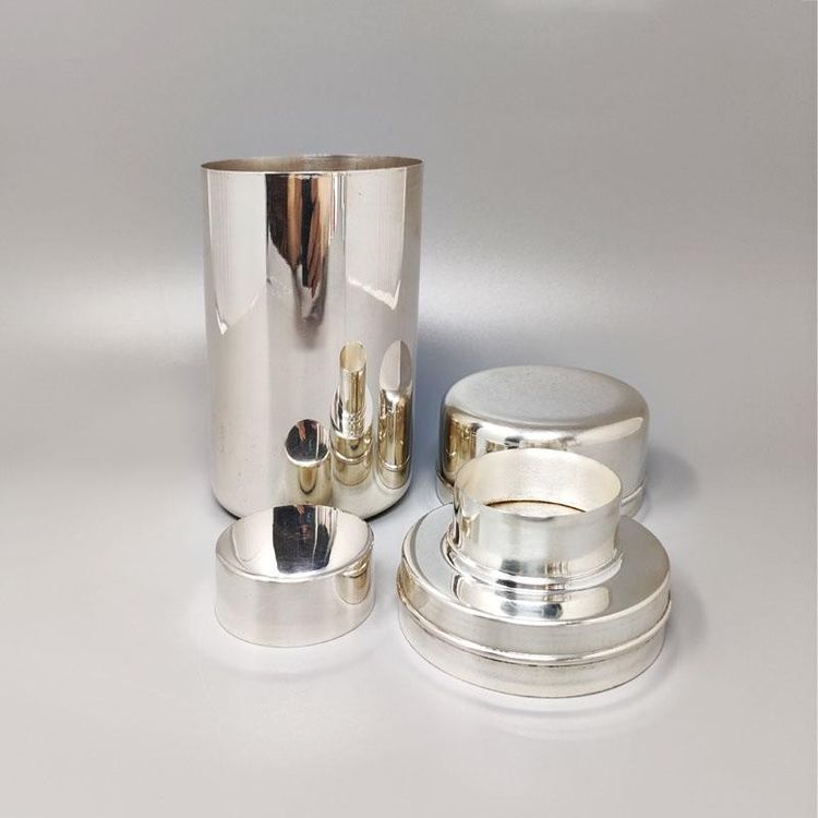 1960s Astonishing MACABO Cocktail Shaker by Aldo Tura. Made in Italy