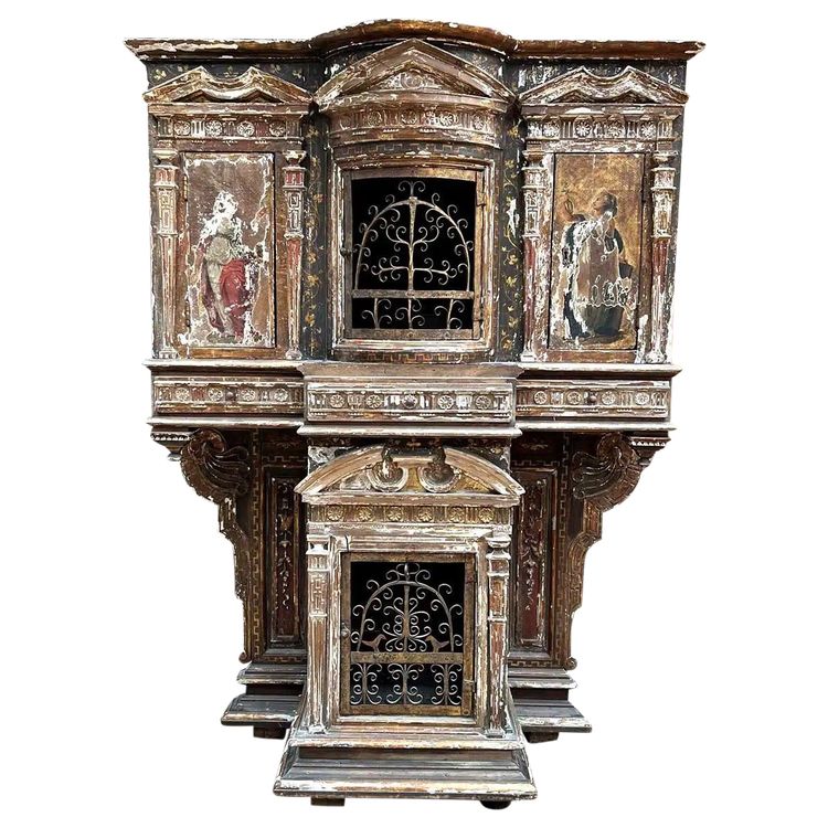 Altare tabernacolo italiano del XVII secolo