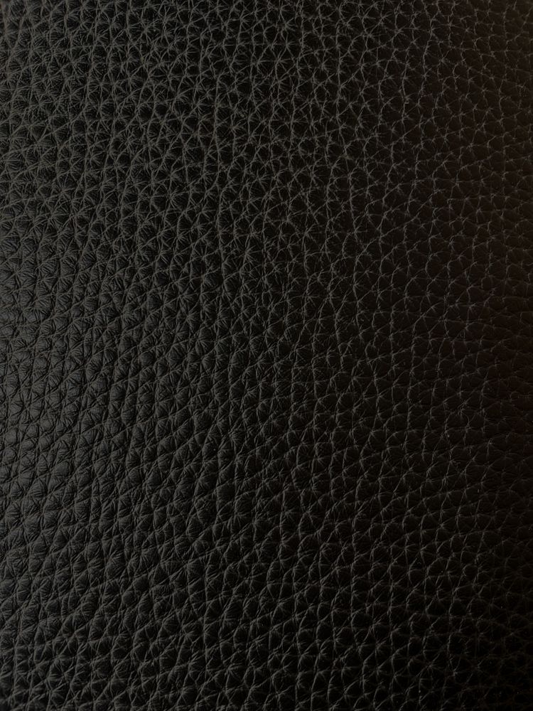 ROCHE BOBOIS Black leather sofa ULTIMATE model