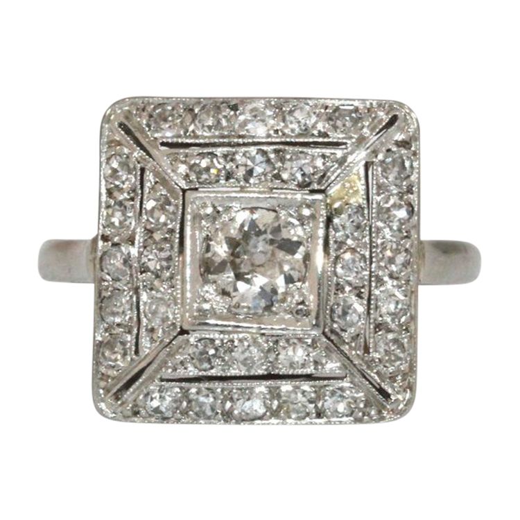 Art-Deco-Diamantring