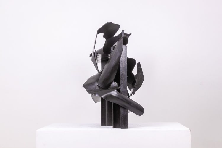 Jean Campa. Scultura in metallo patinato. Anno 1995. LS62161809P
