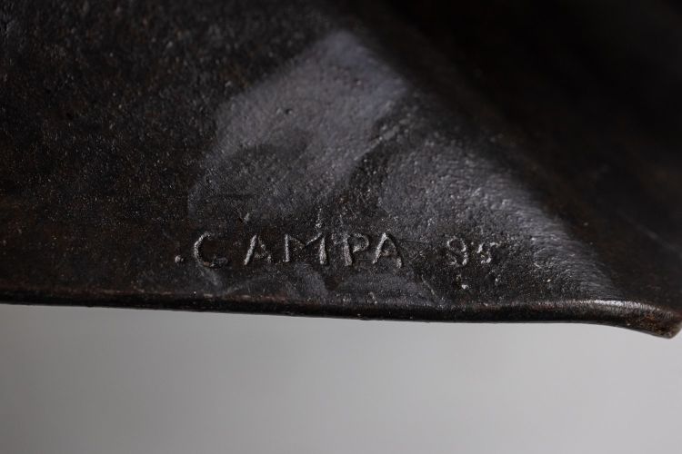 Jean Campa. Scultura in metallo patinato. Anno 1995. LS62161809P