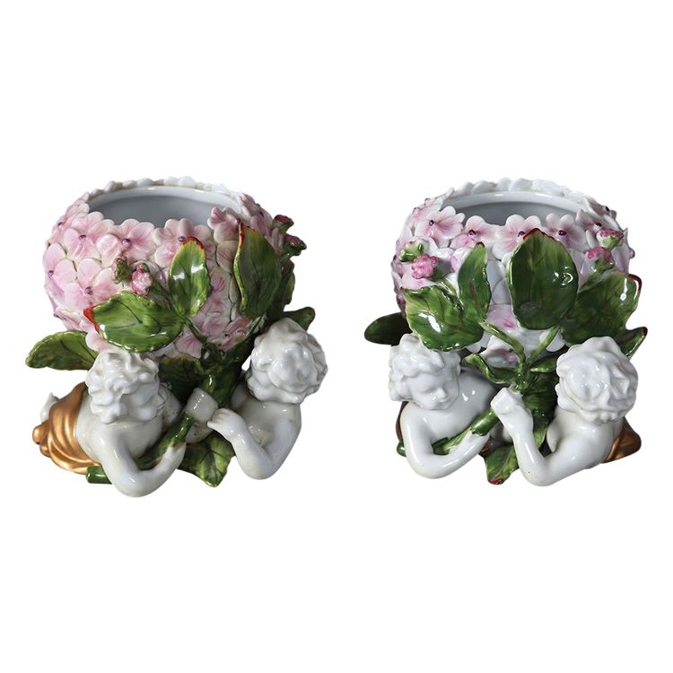 Paar Porzellanschalen, Stempel: MEISSEN, 19. Jahrhundert