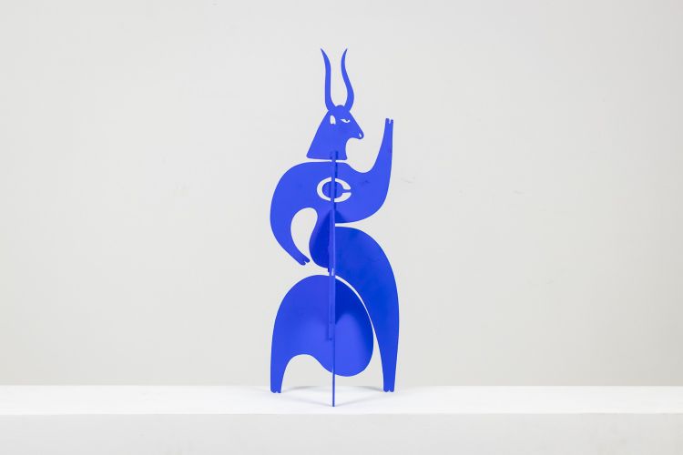 Antonino di San Pietro. Scultura blu “Tauride”. Contemporaneo. Codice articolo: LS6240489P