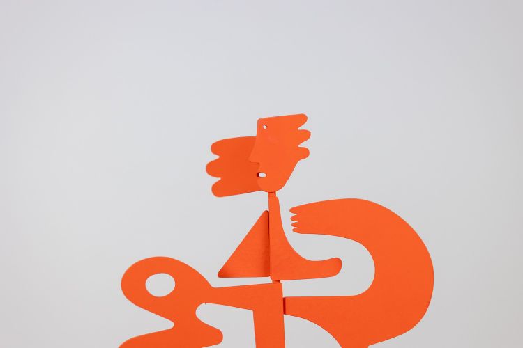 Antonine de Saint Pierre. Sculpture « Le Baiser ». Contemporain. LS6242487A