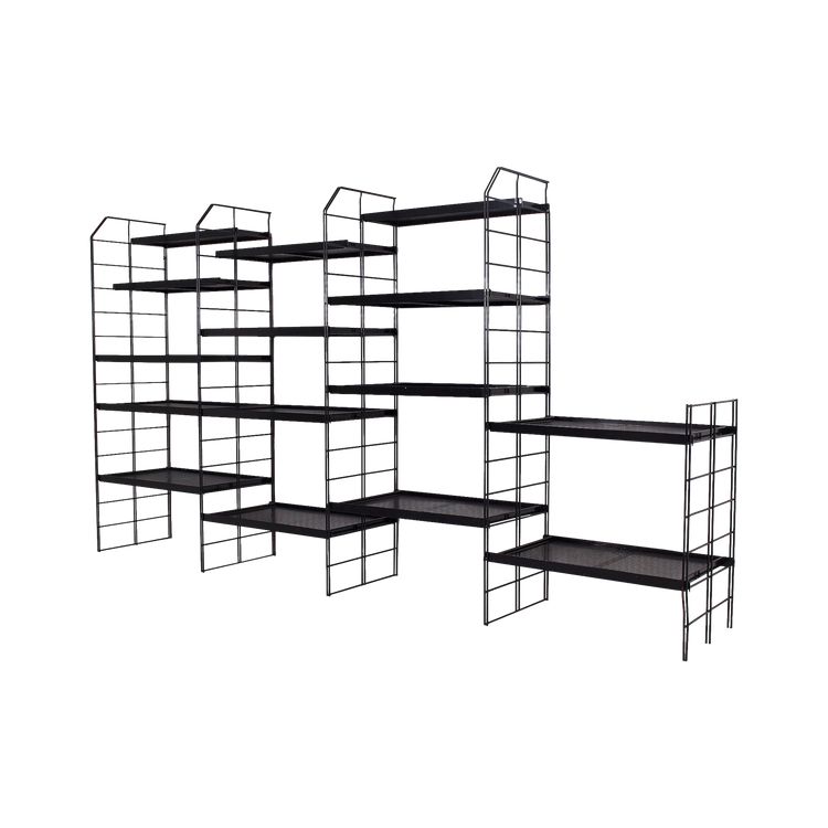 Pilastro style modular shelf