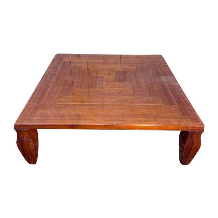 Table basse en merisier Léon Krier pour GIORGETTI