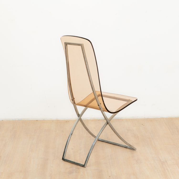 CH4 Chairs attributed to Edmond Vernassa, 1970s, Set of 6