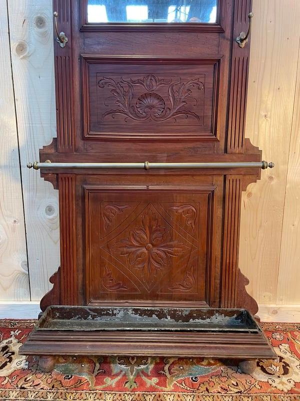 Portemanteau - Vestiaire en acajou Napoléon III