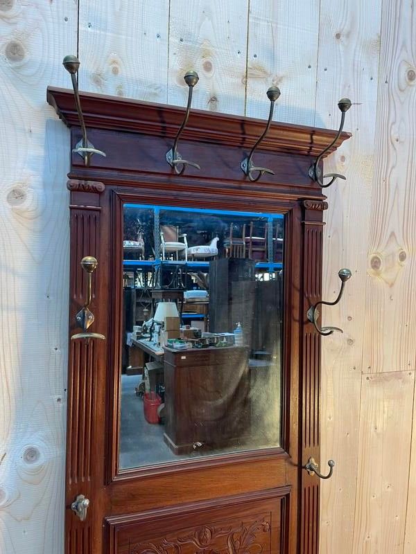 Portemanteau - Vestiaire en acajou Napoléon III