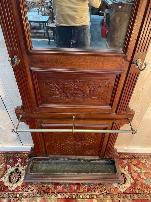 Portemanteau - Vestiaire en acajou Napoléon III