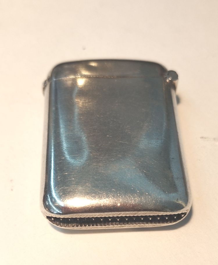 Pyrogen silver match holder XIX