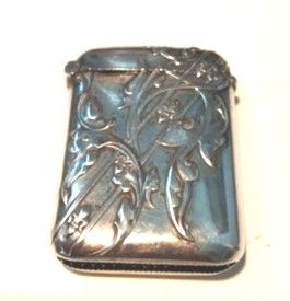 Pyrogen silver match holder XIX