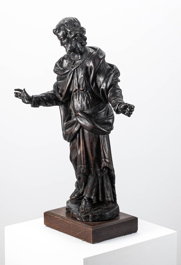 Scultura lignea del XVII-XVIII secolo - Sant'uomo o Cristo