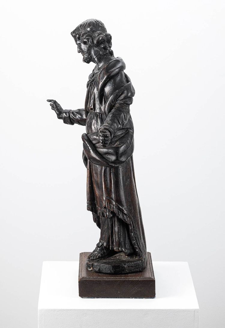 Scultura lignea del XVII-XVIII secolo - Sant'uomo o Cristo
