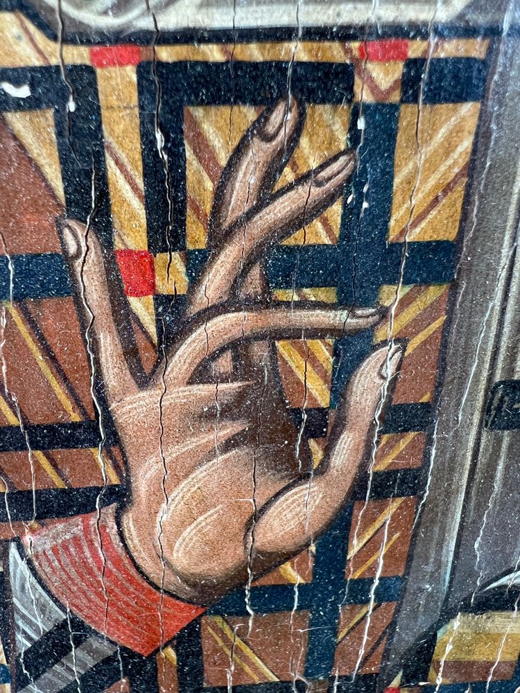 Antica icona ortodossa di Sant'Atanasio di Alessandria - 18ᵉ secolo