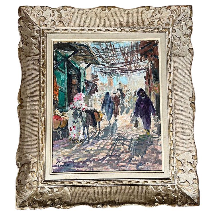 the Moroccan souk