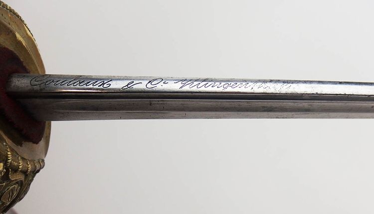 Säbel eines Marineoffiziers