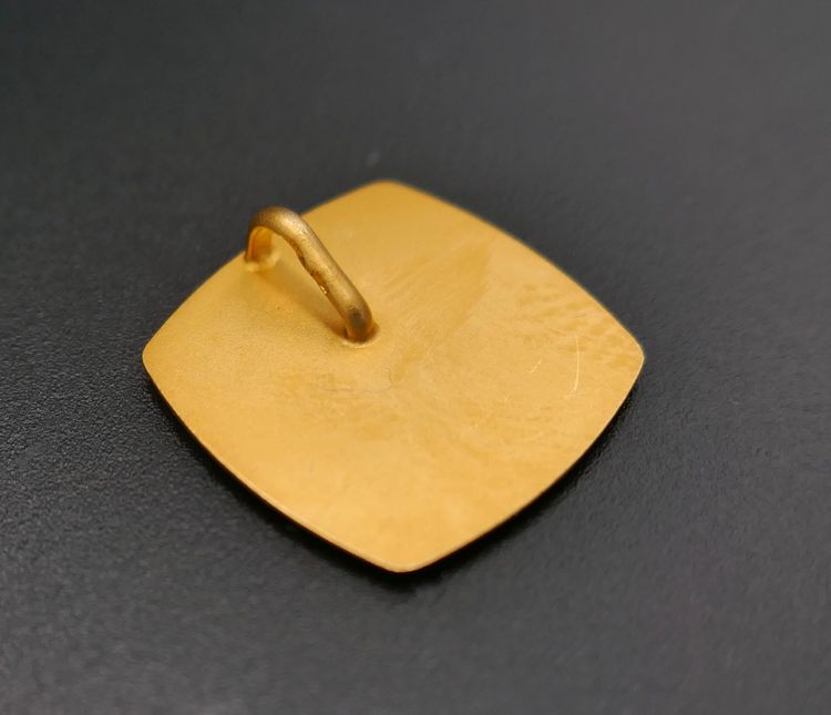 Medaglia d'amore Augis d'epoca, oro 18 carati.