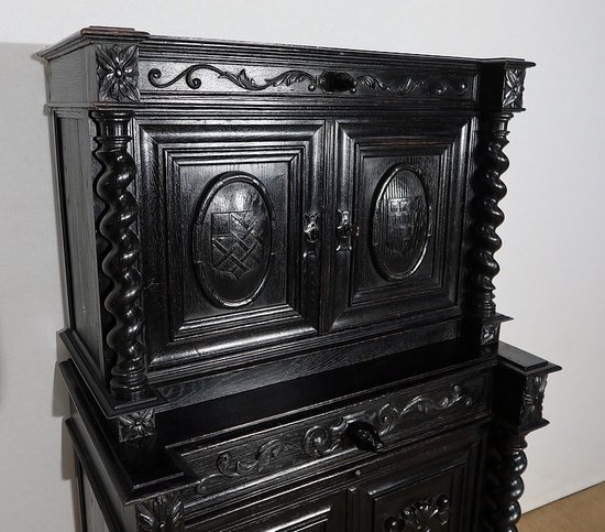 Cabinet of Work and Table Office, Louis XIII style - End of XIXth century