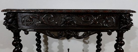 Cabinet of Work and Table Office, Louis XIII style - End of XIXth century