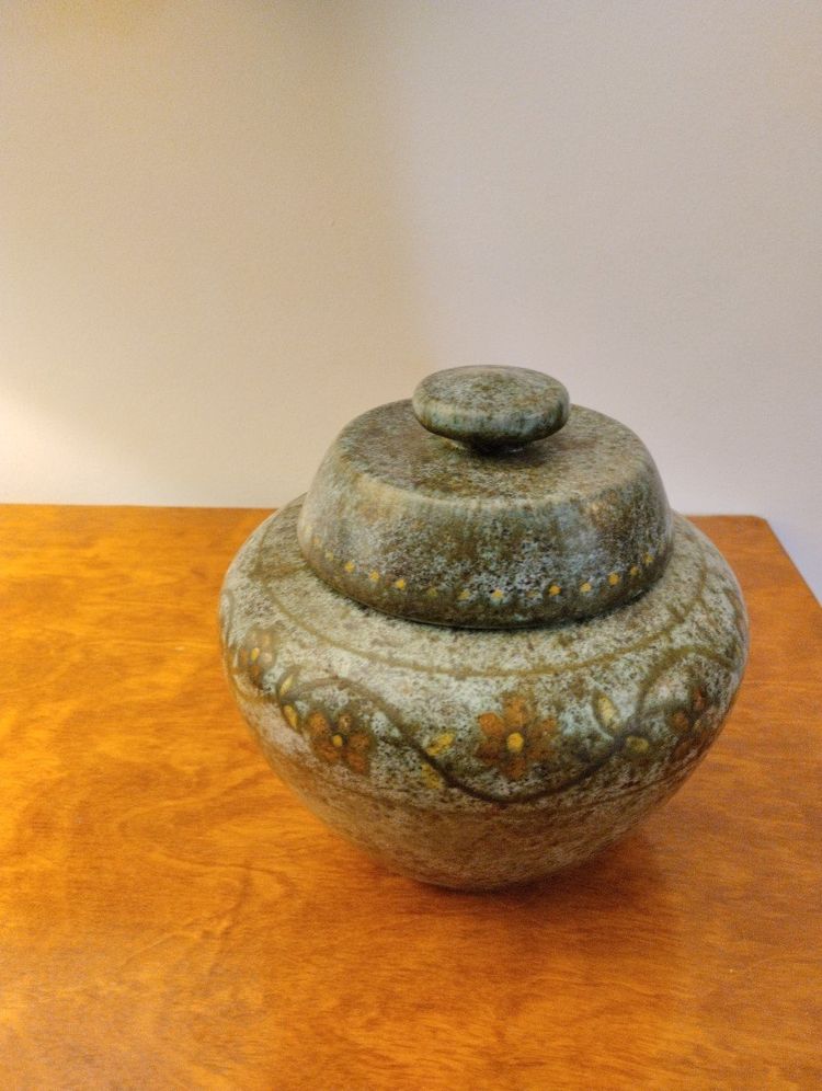 Pot-couvert - Céramique - La Grange Aux Potiers - V. 1950