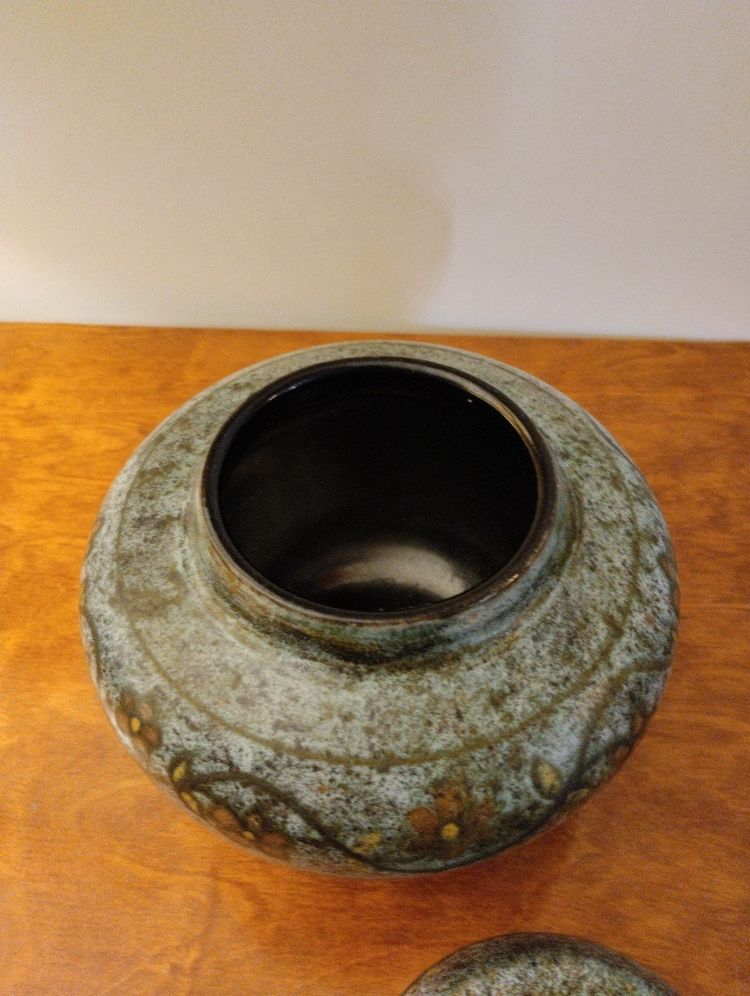 Pot-couvert - Céramique - La Grange Aux Potiers - V. 1950