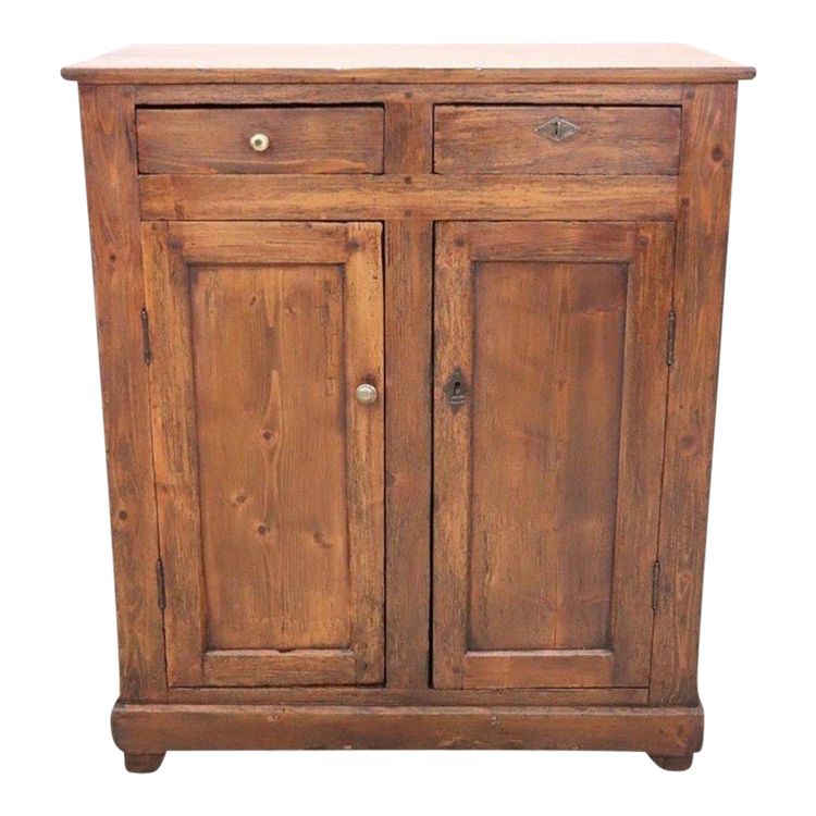 Buffet Rustico in legno di abete, inizio XX secolo