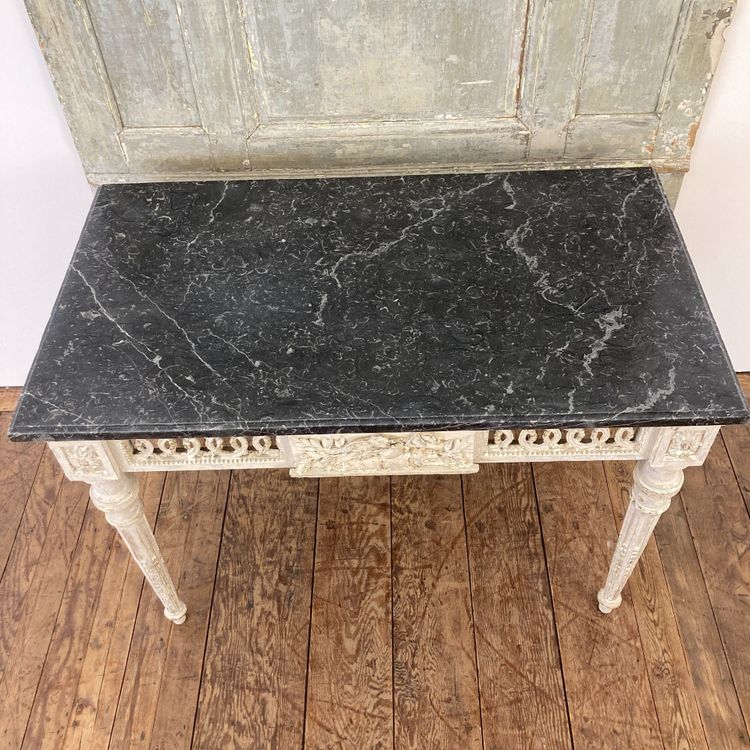 Large console d'époque Louis XVI