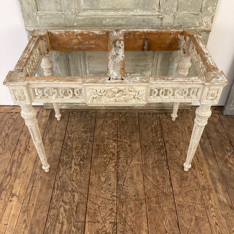 Large console d'époque Louis XVI