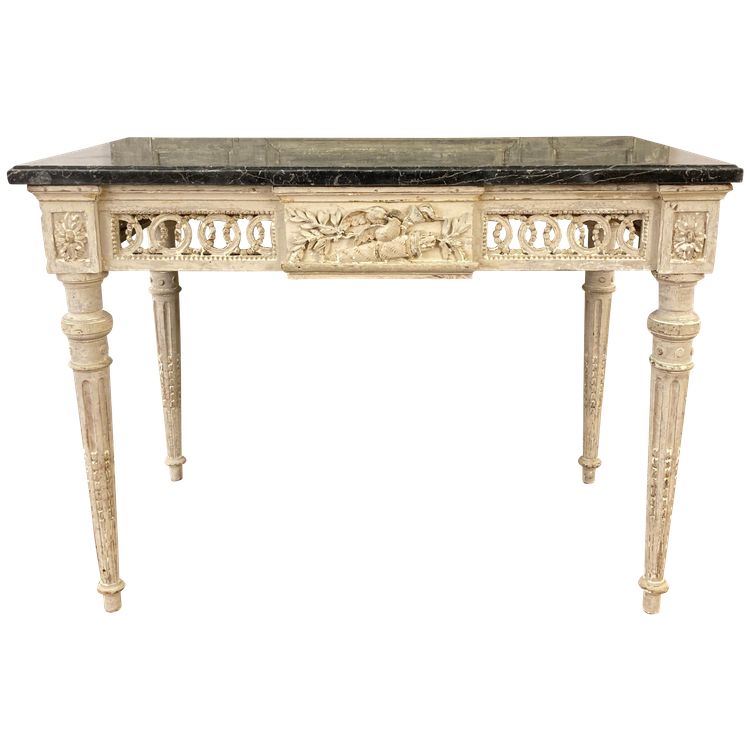Large console d'époque Louis XVI