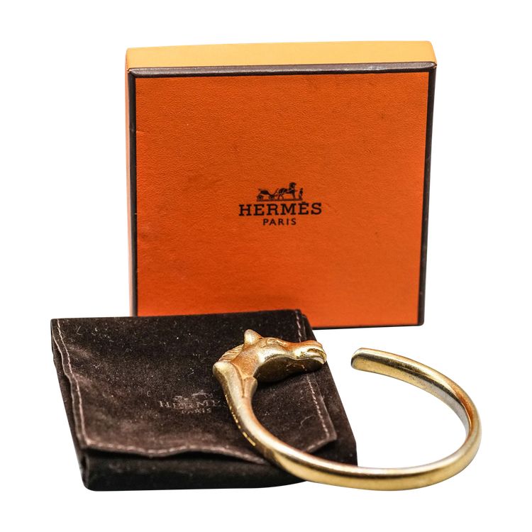 Bracciale HERMES con testa di cavallo