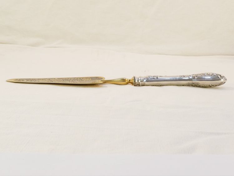 MASSIVE SILVER pie servers
