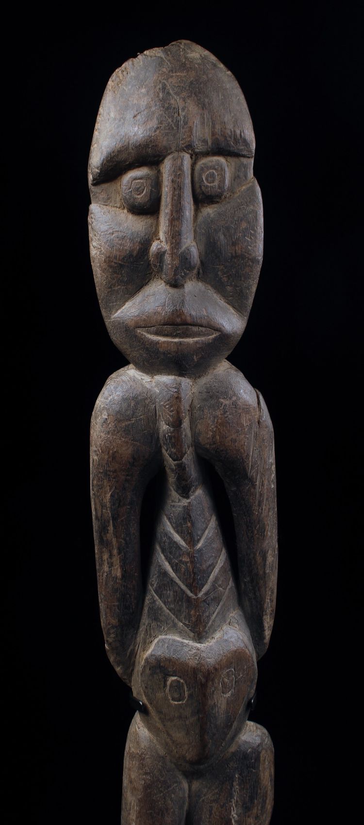 Ancestor figure, Oceanic art, tribal art, statue, Papua New Guinea, Oceania