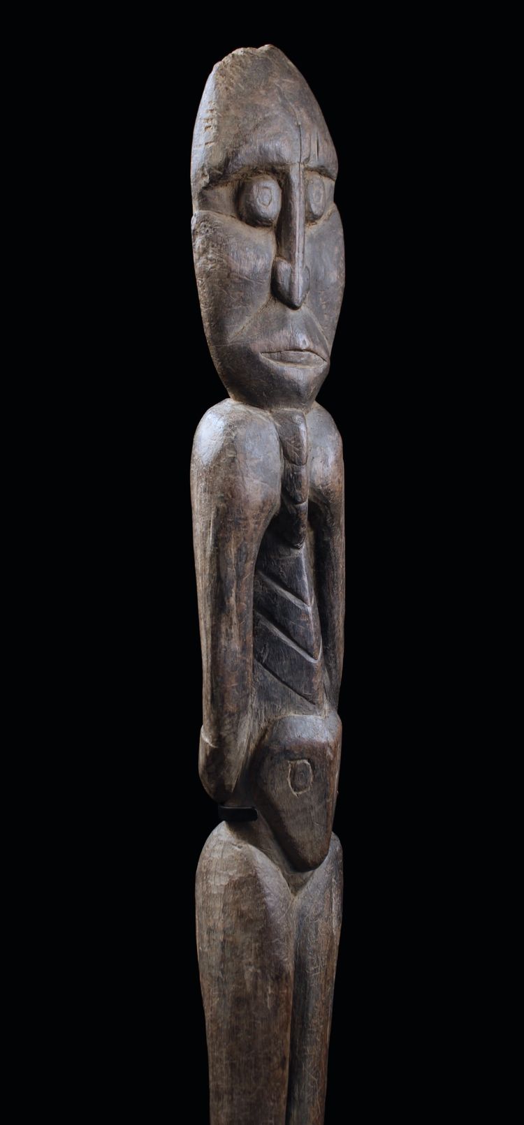 Ancestor figure, Oceanic art, tribal art, statue, Papua New Guinea, Oceania
