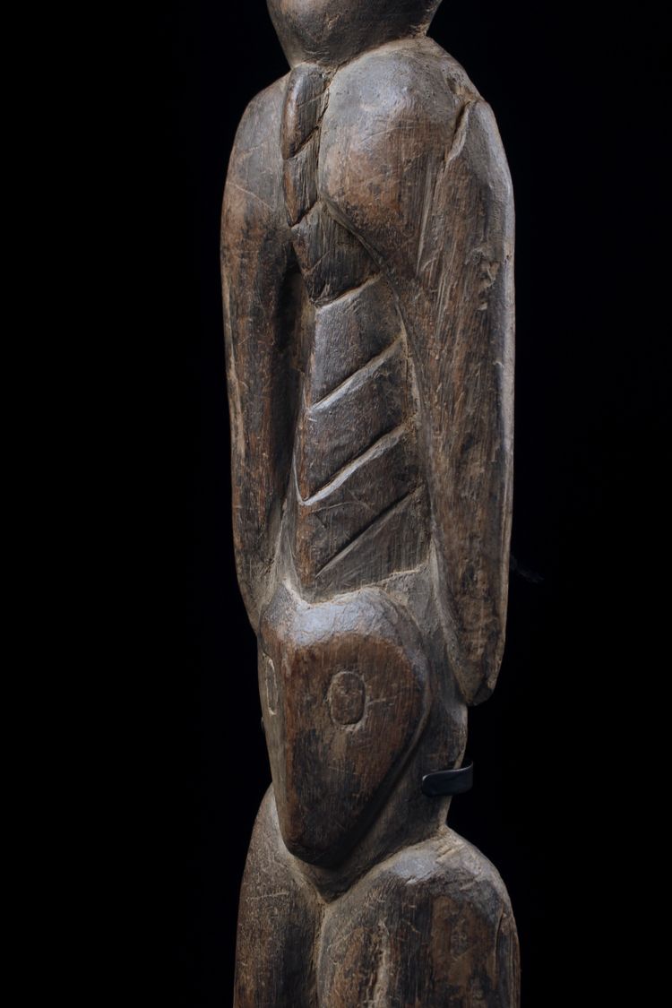 Ancestor figure, Oceanic art, tribal art, statue, Papua New Guinea, Oceania