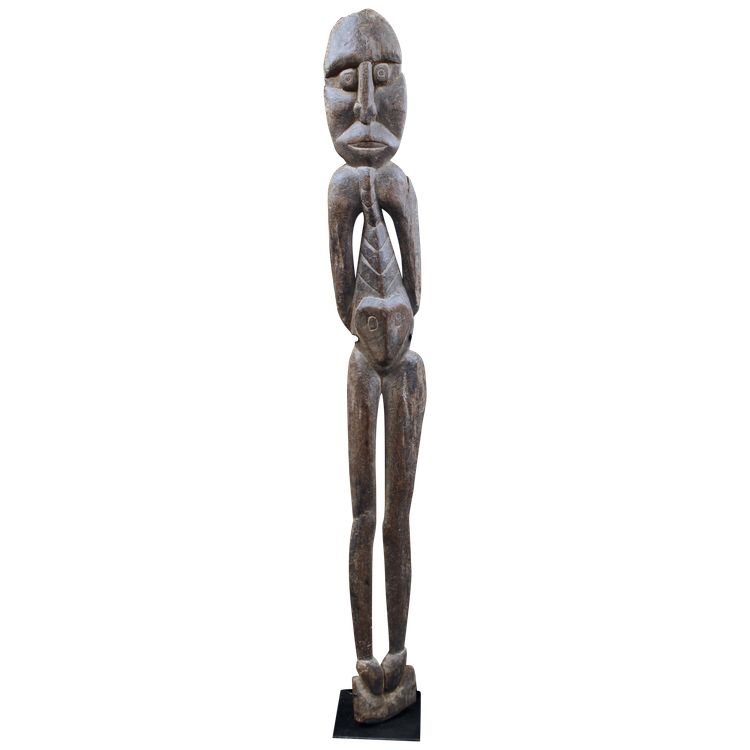 Ancestor figure, Oceanic art, tribal art, statue, Papua New Guinea, Oceania