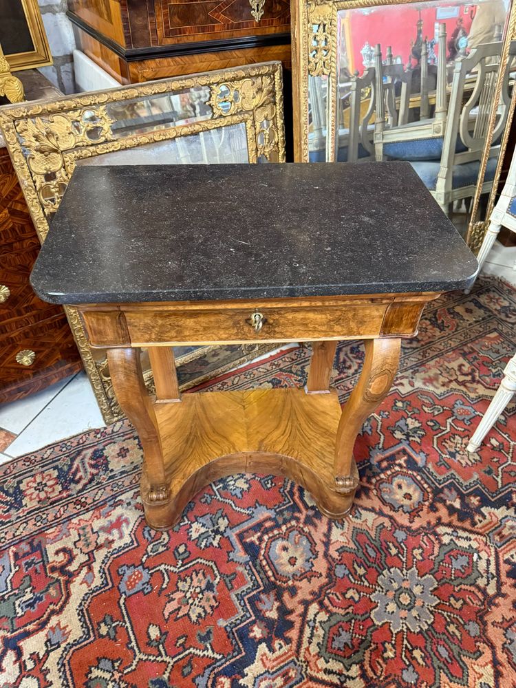 CONSOLLE RESTAURO EMPIRE IN NOCE