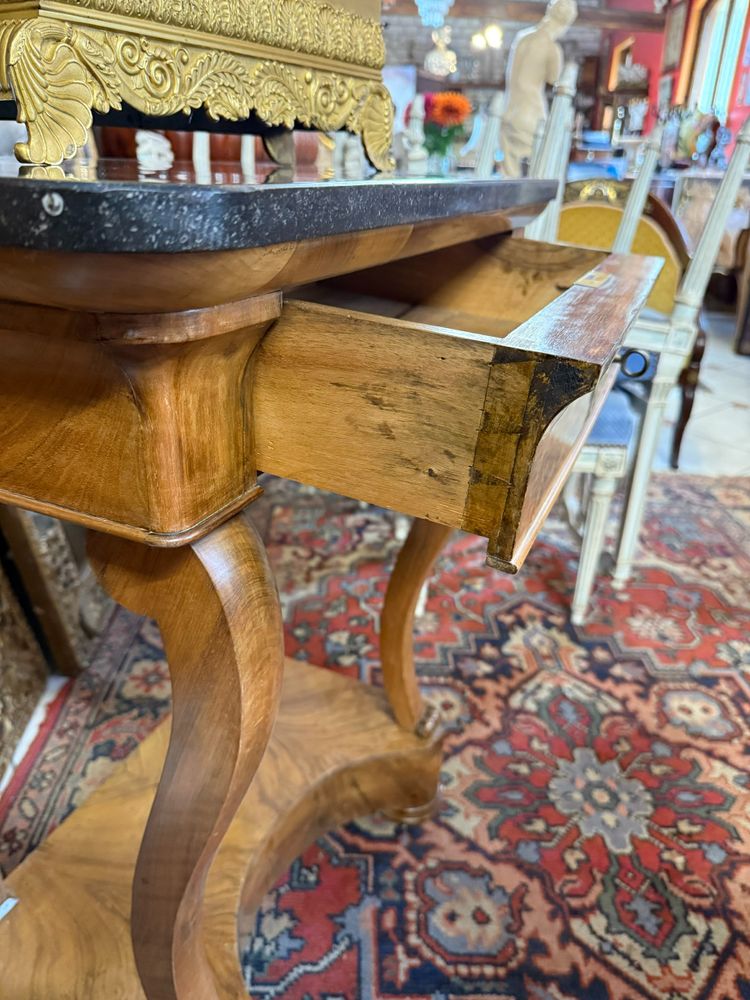 CONSOLLE RESTAURO EMPIRE IN NOCE
