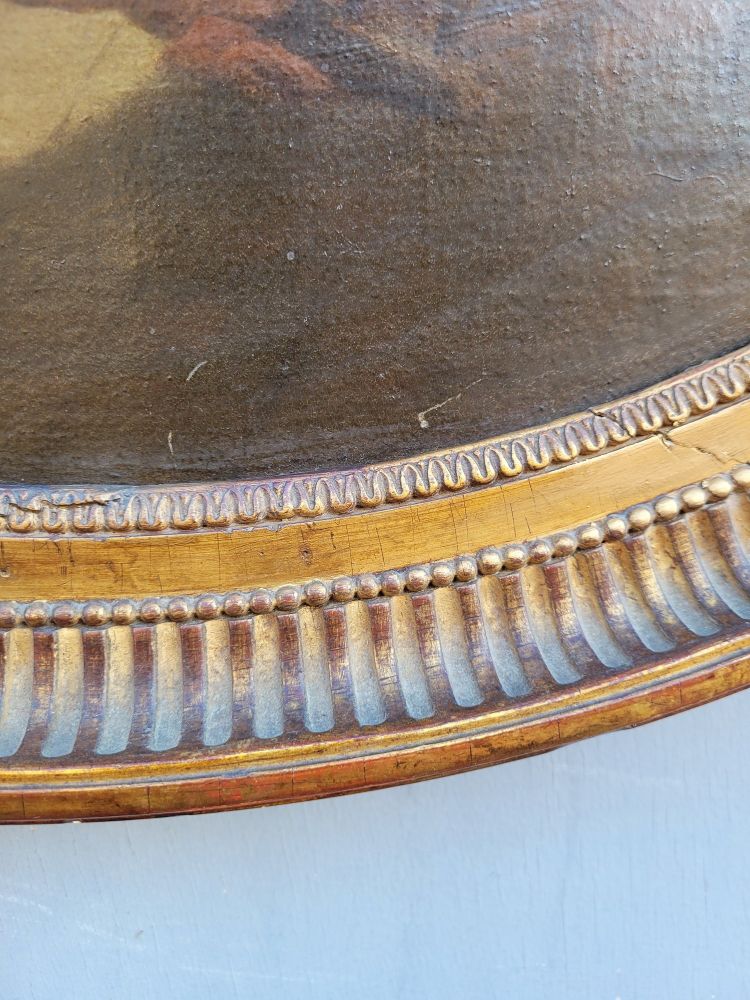 Hst Soggetto erotico, con cornice, XIX secolo