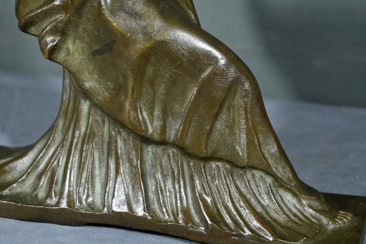 Bronzo “La ballerina”, ispirato a S. Zelikson – Metà del XX secolo