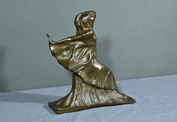 Bronzo “La ballerina”, ispirato a S. Zelikson – Metà del XX secolo