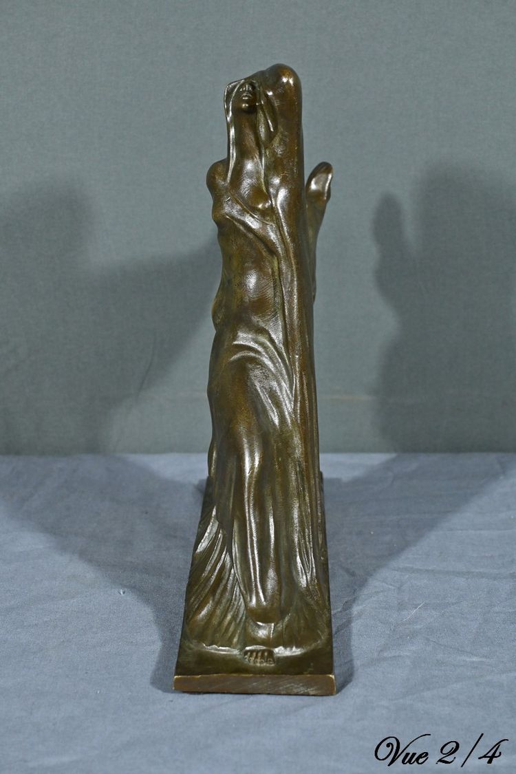 Bronzo “La ballerina”, ispirato a S. Zelikson – Metà del XX secolo