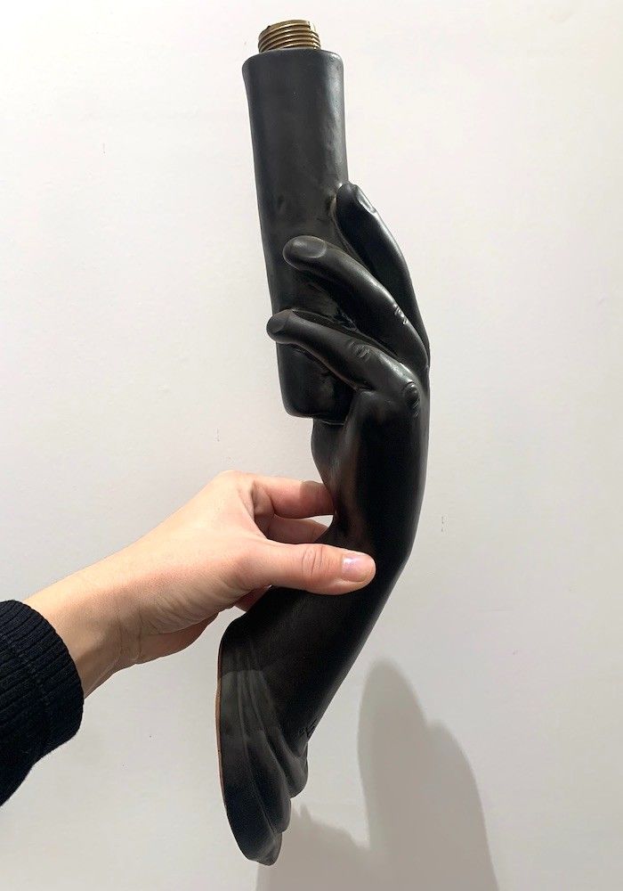 Paire d’appliques sculpturales en céramique – Jean Marais  (1913-1998) 