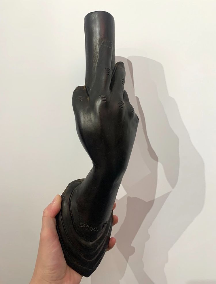 Paire d’appliques sculpturales en céramique – Jean Marais  (1913-1998) 