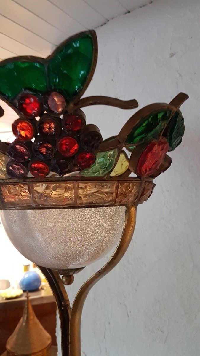 Lampe De Table Longobard  -  Année  70