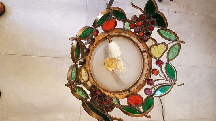 Lampe De Table Longobard  -  Année  70