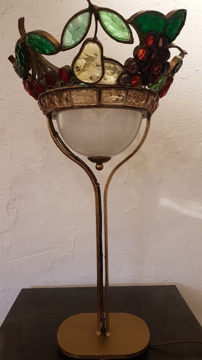 Lampe De Table Longobard  -  Année  70