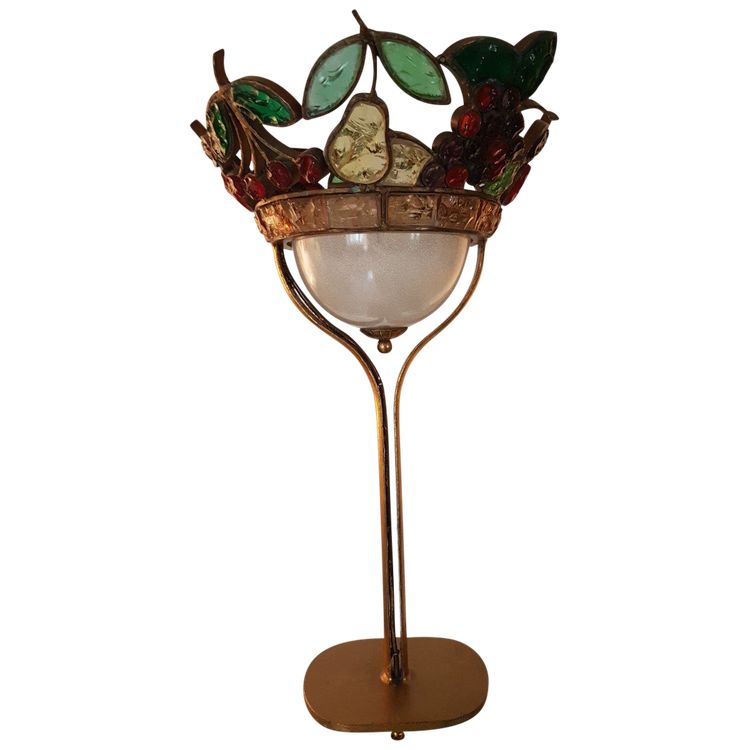 Lampe De Table Longobard  -  Année  70
